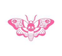 en Butterfly Alchemy Fine Carving Decals 47.6x84.6cm Waterproof Pink