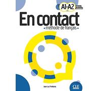 En contact: Livre ce l'eleve A1/A2 + audio telechargeable