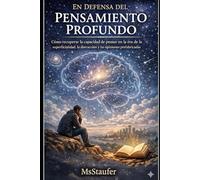 EN DEFENSA DEL PENSAMIENTO PROFUNDO: Cómo recuperar la capacidad de pensar en la era de la superficialidad, la distracción y las opiniones prefabricadas.