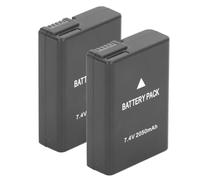 EN EL14/EN EL14A Battery, 2pcs 7.4V Camera Battery Replacement 2050mAh Li Ion Battery Pack for D3100 D3200 D3300 D3400 D3500 D5100 Digital SLR Camera