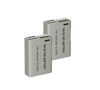 EN-EL14 USB Type C EN-EL14a EN EL14 Battery 1650mAh，Compatible For Nikon，For D5500 D5600 D3400 D3500 D5100 D5200 D5300 D3100 D3200 D3300(2Pcs Battery)