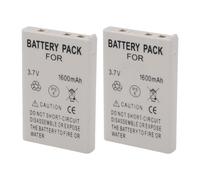 EN EL5 Camera Battery, 2 Pack 3.7V 1600mAh Replacement Digital SLR Camera Lithium Battery Compatible with for CoolPix 3700 4200 5200 P3 P4 P80 P100 P500 Cameras
