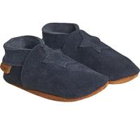 En Fant Kinder Soft shoes Elastic Slipper Suede E813110-Blue Night