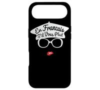 En Francais S'il Vous Plait - French Woman Beret Red Lips Case for iPhone Air