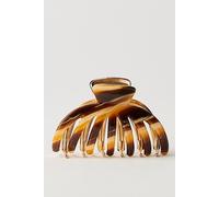 En Route Claw Clip at Free People in Tort Gold - female