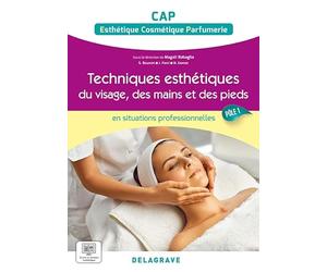 En situations professionnelles - Techniques esthétiques du visage, des mains et des pieds - Pôle 1 - CAP ECP (2023) - Pochette élève