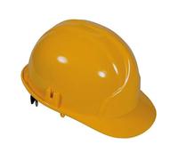 EN397 Yellow Safety Hard Hat Work Chin Strap Construction Workers Helmet P303