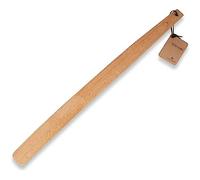 ENA Living Beechwood Shoe Horn, Eco-Labelled Shoehorn, Sustainable Shoe Horn, Long-Handled For Your Comfort, Use As A Back Scratcher, Smooth & Sturdy, Non-Slip Long Shoe Horn, Long-Lasting
