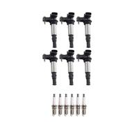 ENA Set of 6 Ignition Coil and Set of 6 Spark Plug Compatible with Cadillac Buick 2004 2005 2006 2007 2008 2009 2010 CTS 2005 2007 2008 LaCrosse 3.6L Replacement for UF375 GN10309 C-747 12583514 C1508