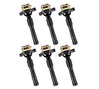 ENA Set of 6 Ignition Coil Pack Compatible with BMW 328I 528I M3 Z3 E36 E46 E31 E38 E39 E53 E721 E720 E383 Land Rover 2.5L 2.8L 3.0L 3.2L 5.4L Replacement for C1239 UF-300 UF-354
