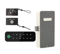 Enabled Cabinet Lock With Fingerprint ID NFC Reader And Mobile App For Real Time User Management And Logs(A)