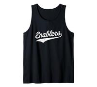Enablers - Sports University Pennant Varsity Funny Tank Top
