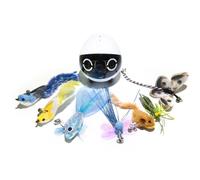 Enabot ROLA Mini Accessories (Cat Teaser Wand Set), Dedicated Interactive Toy for Pet Robot