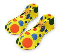 enadoi Unisex Clown Shoes Costume Accessory For Halloween Christmas Parade Carnival Disco Theme Circus Costume Cosplay Dress-Up Party Clown Outfit For Adult Men Women