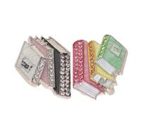 Enamel Book Brooch Zinc Alloy Lapel Pin for Women Teachers | Librarians and Reading Lovers, Premium Enamel Coating with Bright Fade-proof Tones, Secure Fastening and Lightweight Feel