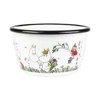 Enamel Bowl 3dl Moomin Colors, Happy Family