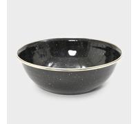 Enamel Bowl - Black, Black One Size