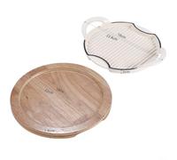 Enamel Cast Iron Steak Pan Round Induction Safe(18CM)