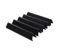 Enamel Hot Plate Set for Weber 7536 Grills 5-Pack | 5-piece set, flexible cooking for surface, fits for weber 7536, enamel coated, black finish