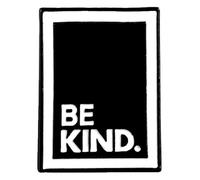 Enamel Pin Black White Banner Badge Lapel Pin Music Quote, Klein, Non-precious metal