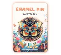 Enamel Pin - Butterfly. Collector’s Edition, Durable & Stylish Souvenir Pin for Backpacks, Jackets, Hats, and Accessories