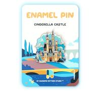 Enamel Pin - Cinderella Castle. Collector’s Edition, Durable & Stylish Souvenir Pin for Backpacks, Jackets, Hats, and Accessories