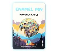 Enamel Pin - Mandala Eagle. Collector’s Edition, Durable & Stylish Souvenir Pin for Backpacks, Jackets, Hats, and Accessories