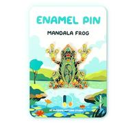 Enamel Pin - Mandala Frog. Collector’s Edition, Durable & Stylish Souvenir Pin for Backpacks, Jackets, Hats, and Accessories