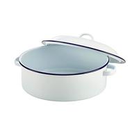 Falcon Enamelware Round Roaster, Size 26cm