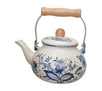 Enamel Teapot 2.5L Porcelain Enameled Teakettle for Household Restaurant Tea