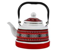 Enamel teapot,Enamel Tea Kettle Vintage, Premium Enamel Tea Kettle - 1.1 To 2.5 Liters, Stylish Whistling Teapot for Home and Kitchen Use(1.7L)