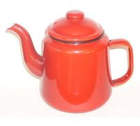 Enamel Teapot red