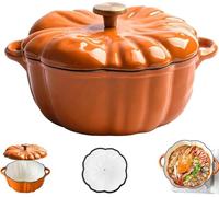 Enameled Cast Iron Dutch Oven with Lid, Ideal for Stews, Soups, Baking, and Holiday Cooking