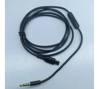 Enameled Copper Headphone Replacement Cable for SOLO2.0 3.0 for mixr, 1.5m Type C Adapter with Gold Plated 3.5mm Jack for Audio Transmission(Black)