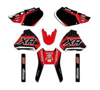ENARUI Graphics Kit Decals Stickers for 1996-2004 Honda XR 250 400 XR250 XR400 and Free Custom Number
