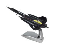 Enatuhter 1/144 Diecast Military Model Fighter Jet Model Plane SR-71 Blackbird Airplane Model for Collection or Gift