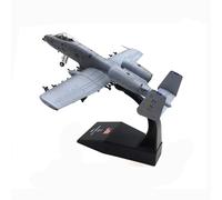 Enatuther 1/100 A-10 Warthog Model Plane A10 Thunderbolt II Jet Plane Attack Plane Fighter Military Model Diecast Airplane Model for Collection or Gift