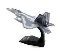 Enatuther 1/100 Scale F-22 Raptor Model Airplane Fighter Jet Model Diecast Airplanes Military Models Fighter Plane Model for Men