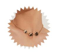 Enautoabs Punk Leopard Disc Coin Choker Necklace Gold Disc Chain Necklaces Vintage Leopard Print Chain Necklace Exaggerated Coin Collar Necklaces Jewelry for Women