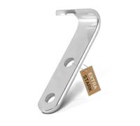 EnB, Pack of 10 or 20, tarpaulin attachment, 2-hole guy hooks, fixing hooks, lashing eyelets, tarpaulin hooks, trailer hooks, rope hooks, ideal for load securing net, trailer net (20 pieces)