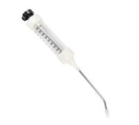 Enborpe Veterinary Feeding Gun, 500ml Livestock Medicine Dispenser, Metal Drench Gun with Dose Control, 34.5cm Length