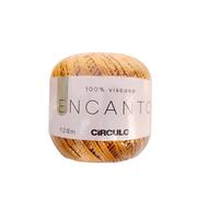 ENCANTO 100% Viscose Crochet Yarn, 128 m, Circle Brand Yarn - Ideal for Knitting Projects and Crafts (7122)