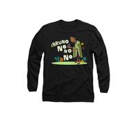 Encanto Bruno No, No, No Long Sleeve T-Shirt, Black Disney Black M