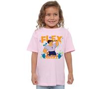 Encanto Flex Alert Girls T Shirt, Pink, 3-4 Years
