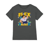 Encanto Flex Alert with Luisa Girls T Shirt, Charcoal, 12-13 Years