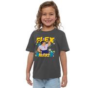 Encanto Flex Alert with Luisa Girls T Shirt, Charcoal, 9-10 Years