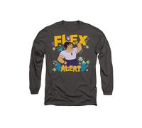 Encanto Flex Alert With Luisa Long Sleeve T-Shirt, Charcoal Disney Charcoal M