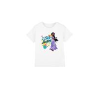 Encanto Girl's Isabela Do What Makes You Happy T-Shirt White | Size: 7-8 Years Encanto White 7-8 Years