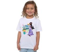 Encanto Isabela Do What Makes You Happy Girls T Shirt, White, 9-10 Years