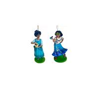 Encanto Julieta Mom & Mirabel Madrigal Ornament Set Figure Figurine 3